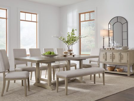 Vallardia Dining Table, 6 Chairs and Bench Hot on Sale