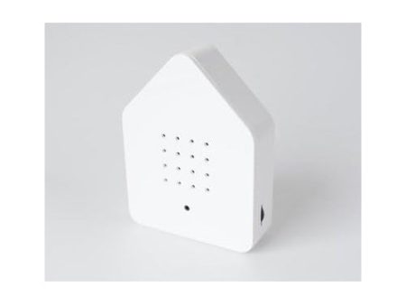 White Acrylic Zwitscher Box - Bird Chirping Ambient Sound - Battery Powered For Sale