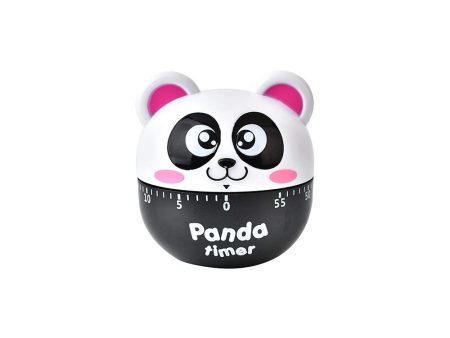 Cartoon Timer Cute Mechanical Timer Alarm for Home and Kitchen, Cooking, Baking, 60 Minutes,2.7inch (Panda) For Sale