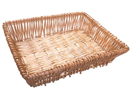 Willow Storage File Tray - 15 x 12 x 3.5 Inches For Sale