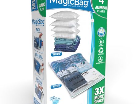 MagicBag Instant Space Saver Storage - Flat, Jumbo Cheap