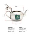 Coconut Stainless Steel - Hammered Tea Pot For Tea, Coffee, Beverages | Must have in any Kitchen | Model - T3 Tea Pot Hot on Sale