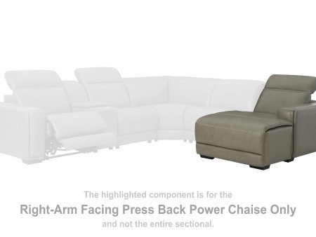 Correze Right-Arm Facing Power Reclining Back Chaise For Sale