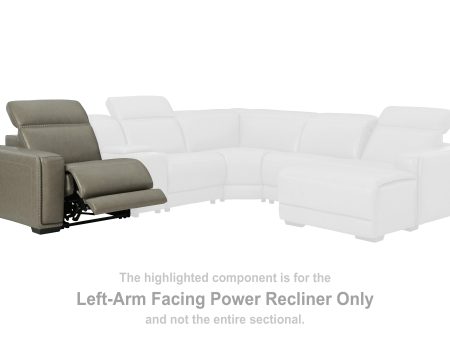 Correze Left-Arm Facing Power Recliner For Discount