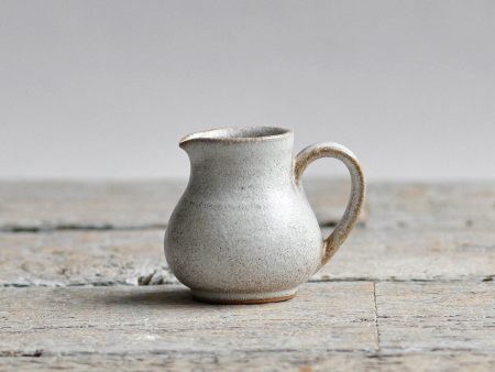 Mini Cream Jug, with Handle, White Online now