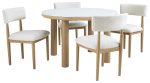 Sawdyn Dining Table and 4 Chairs Fashion