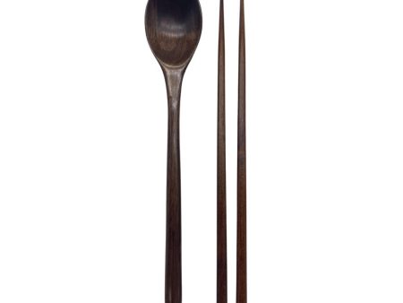 Wood Spoon and Chopstick Set Fashion