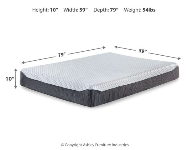 10 Inch Chime Elite Queen Memory Foam Mattress in a box Supply