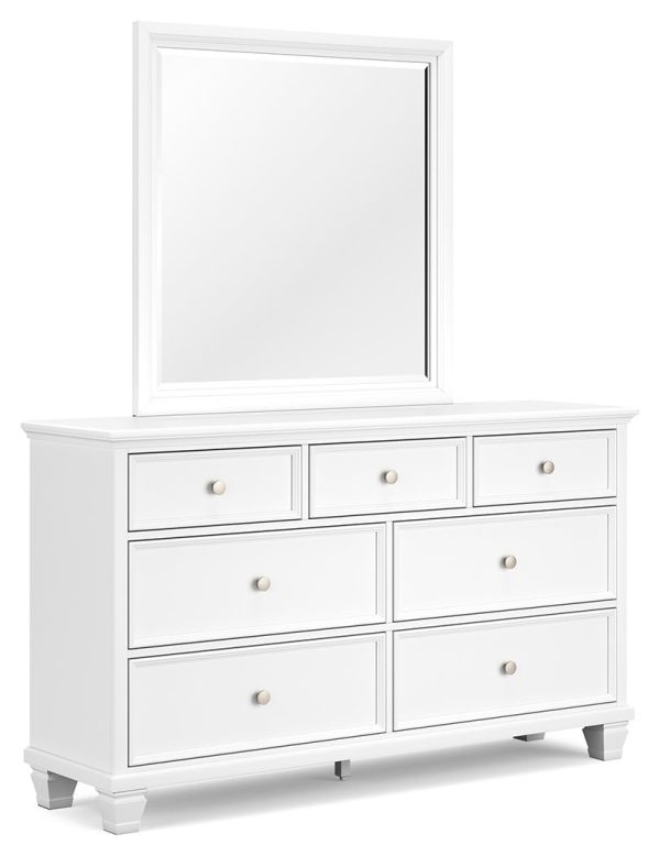 Fortman Queen Panel Bed, Dresser, Mirror and Nightstand Fashion