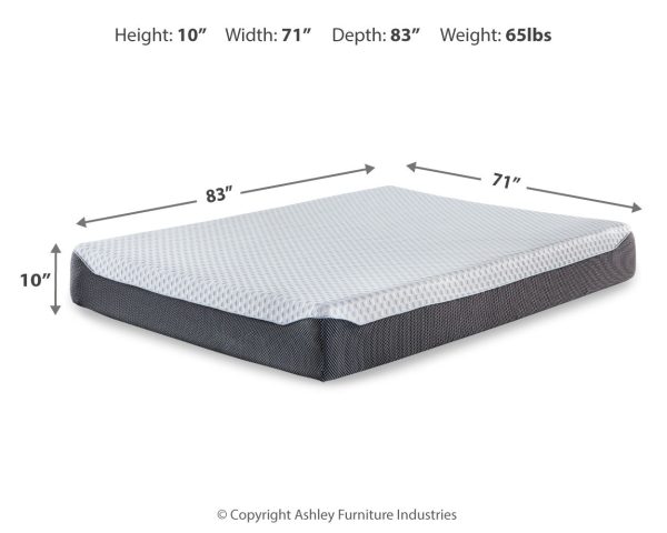 10 Inch Chime Elite California King Memory Foam Mattress in a box For Discount