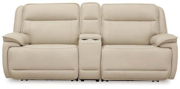 Double Deal 2-Piece Power Reclining Loveseat Sectional with Console Online