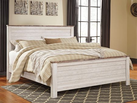 Willowton California King Panel Bed Supply