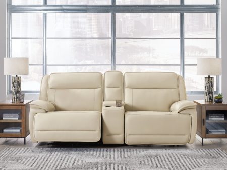 Double Deal 2-Piece Power Reclining Loveseat Sectional with Console Online